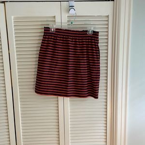 Striped JCrew Skirt